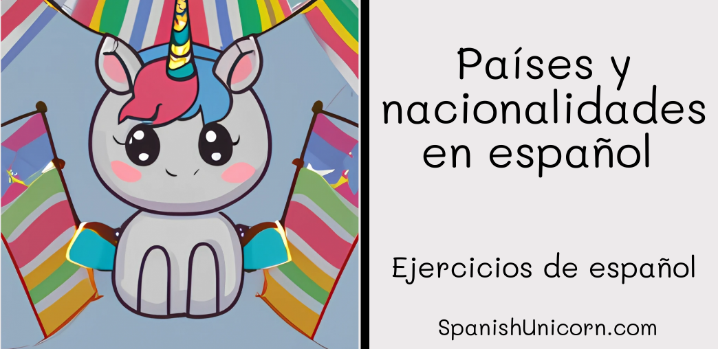 Países y nacionalidades en español 7.