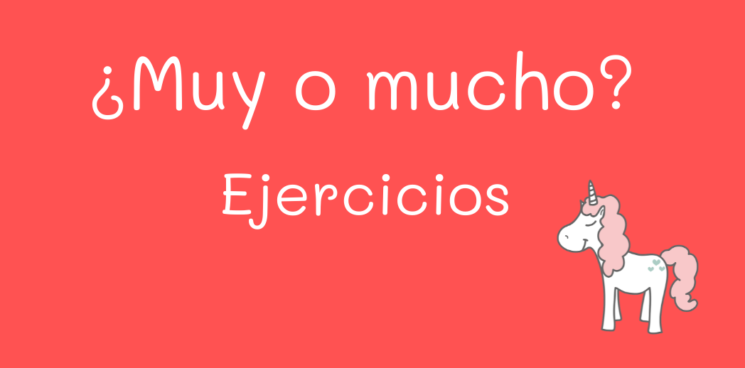 muy o mucho ejercicios