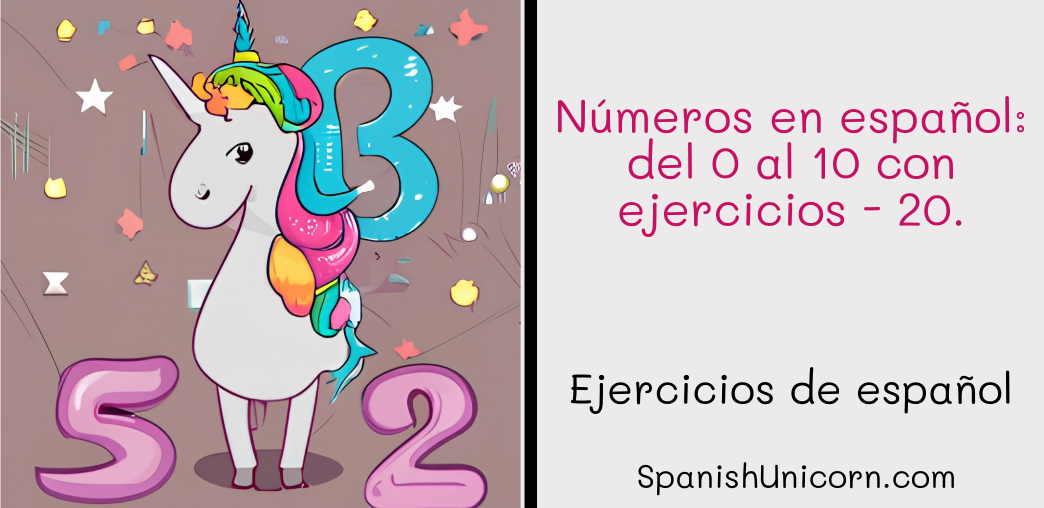 Números en español: del 0 al 10 con ejercicios - 20.