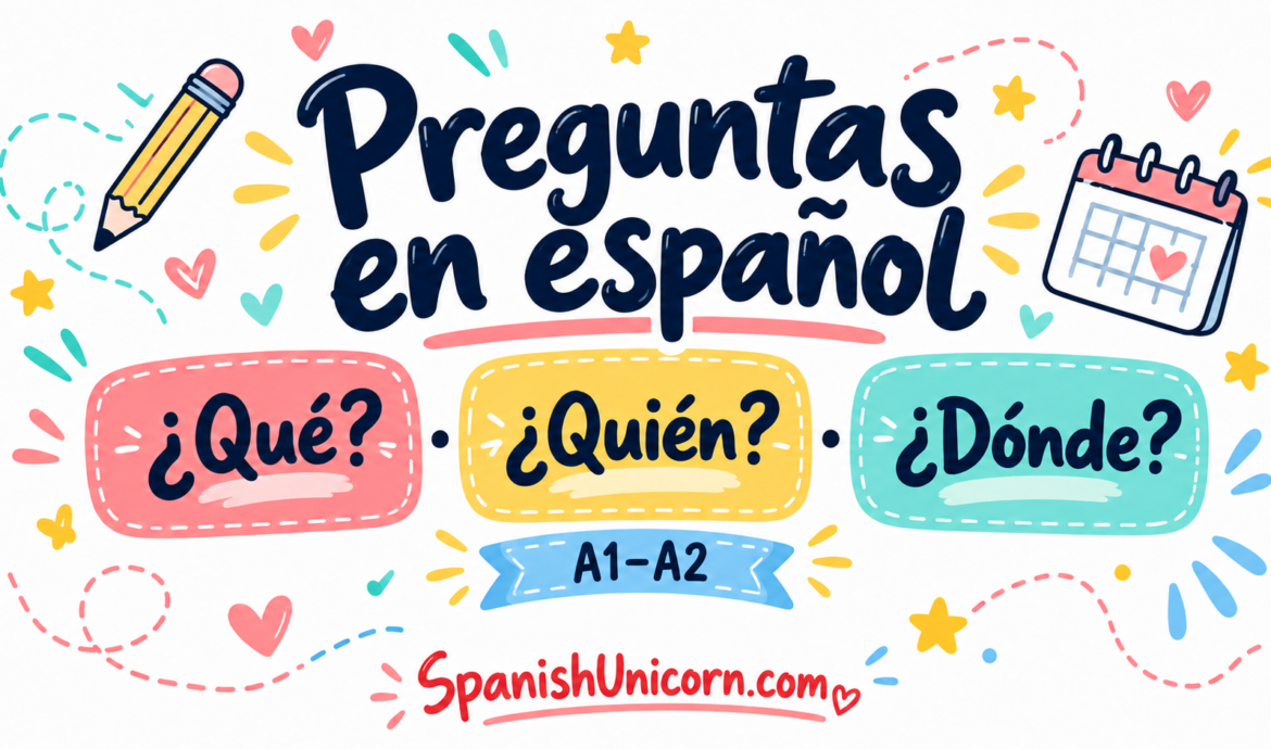 preguntas en español - ejercicios interactivos