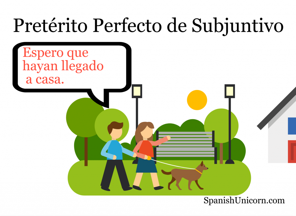 pretérito perfecto de subjuntivo