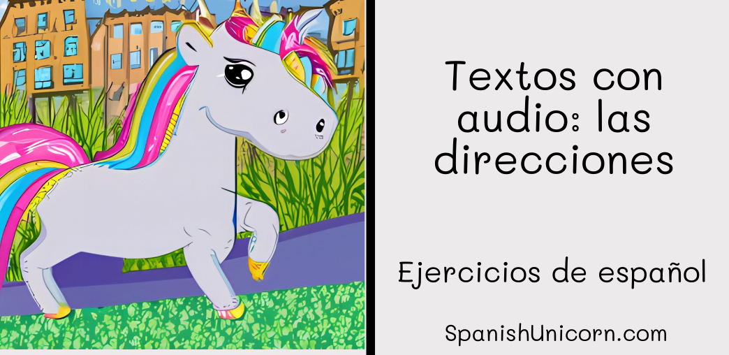 Textos con audio: las direcciones -65.