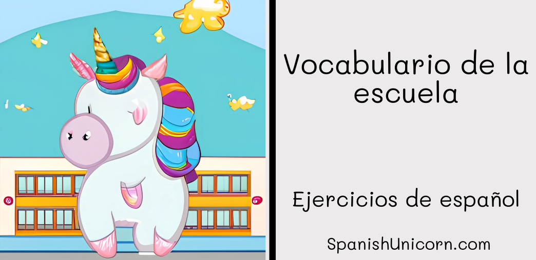 Vocabulario de la escuela