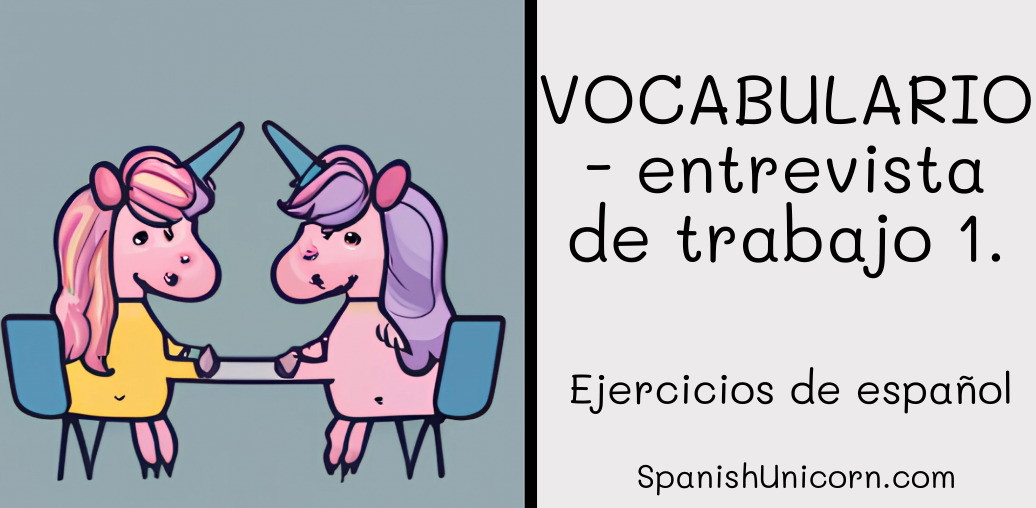 VOCABULARIO - entrevista de trabajo 1. -81.