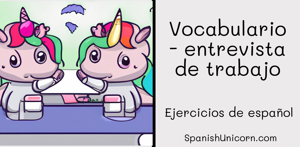 Vocabulario - entrevista de trabajo -85.