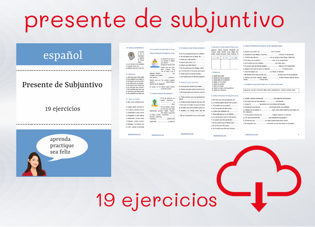 Spanish Exercises - Presente de Subjuntivo