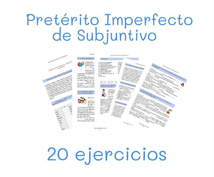 Ejercicios de imperfecto de subjuntivo