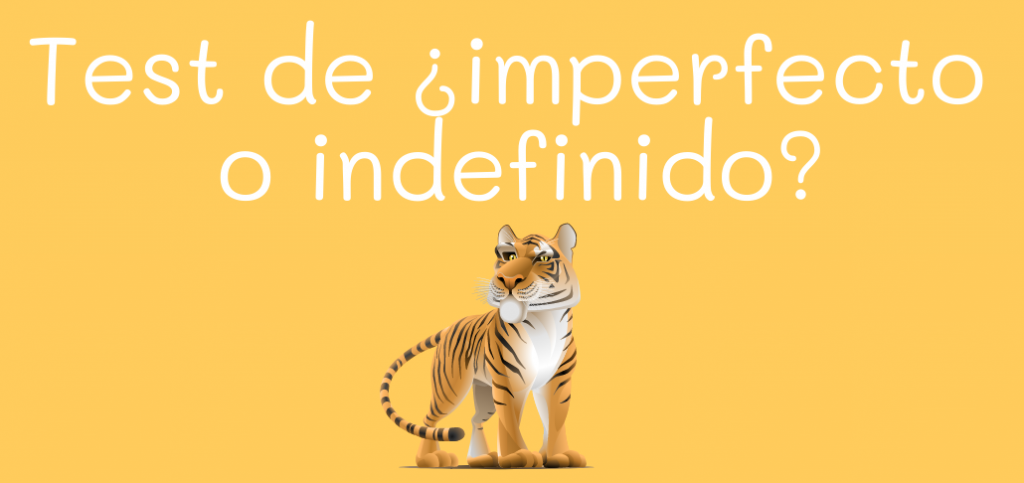 Test de ¿imperfecto o indefinido?