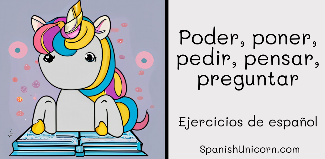 Poder, poner, pedir, pensar, preguntar -176.