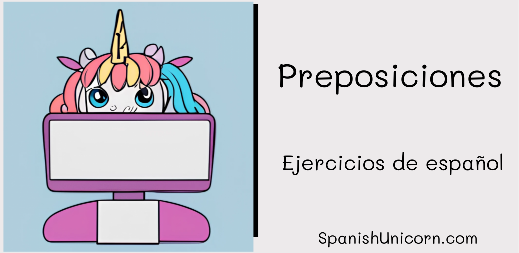 preposiciones - ejercicios de español