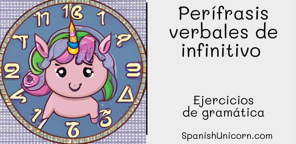 Perífrasis verbales de infinitivo -294.