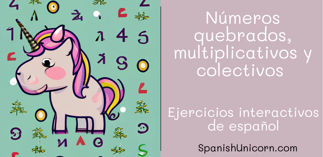 Nmeros quebrados multiplicativos y colectivos