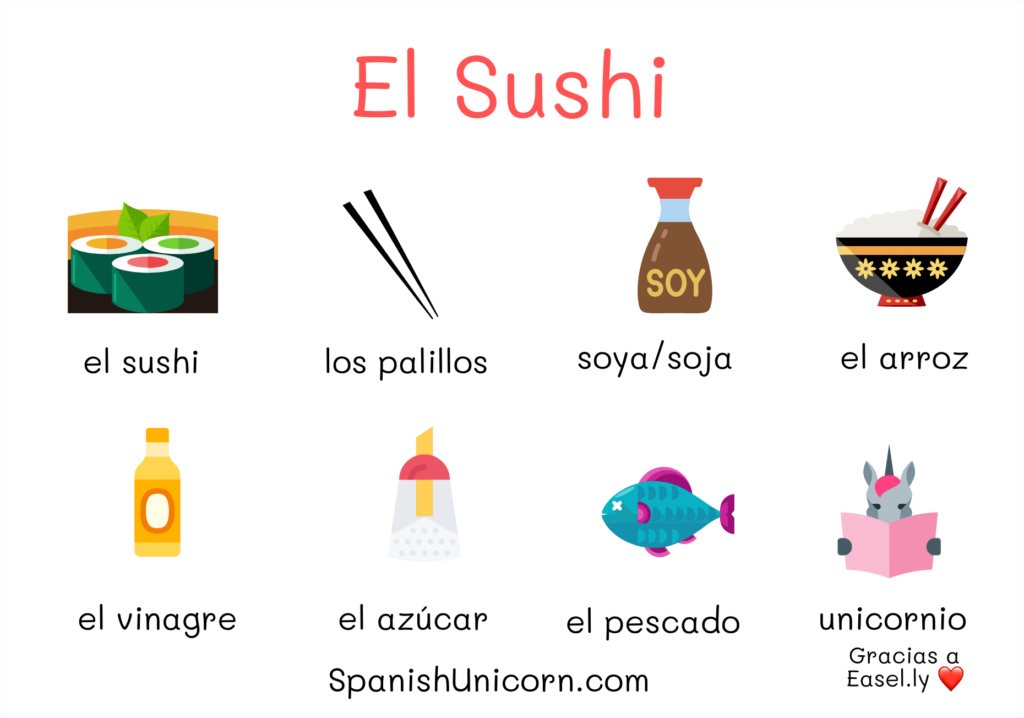 el sushi