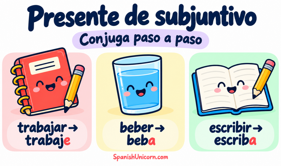 Practica la conjugación - presente de subjuntivo