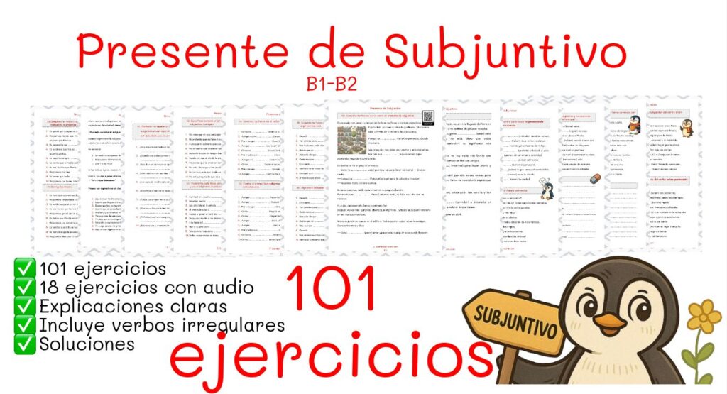 Ejercicios de subjuntivo 