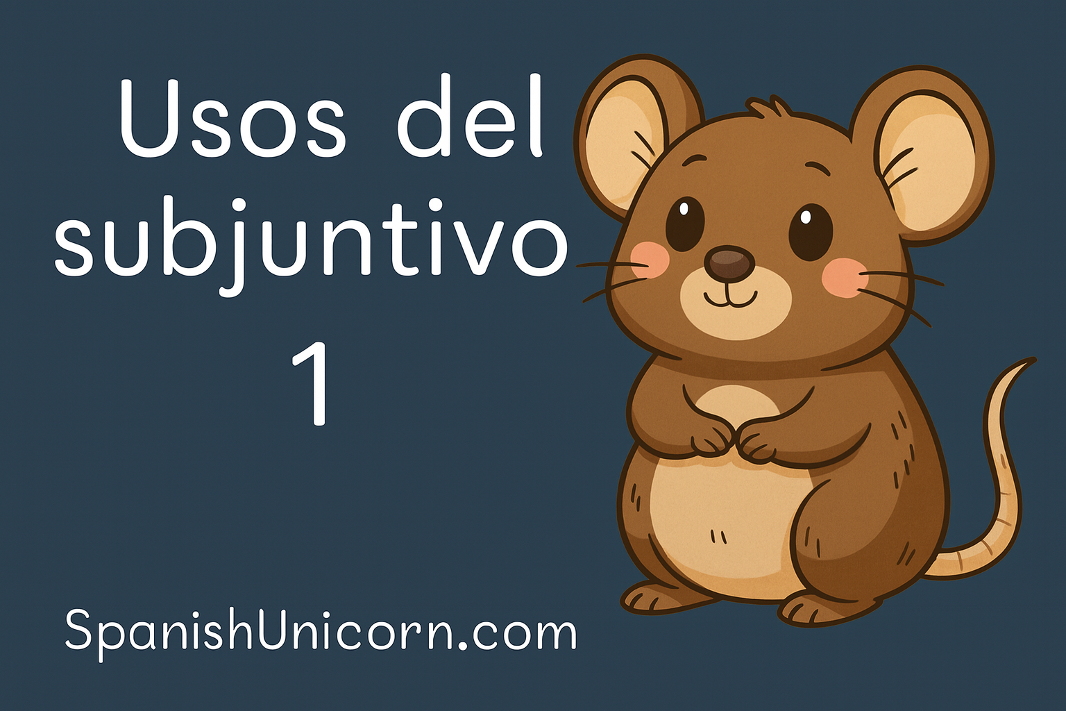 usos del subjuntivo 1.