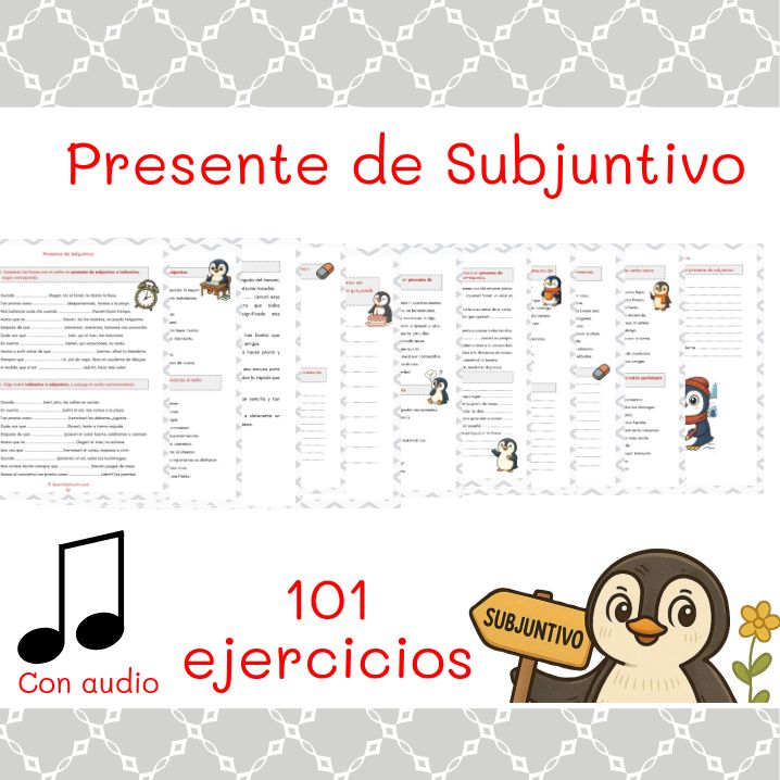 Presente de subjuntivo ejercicios