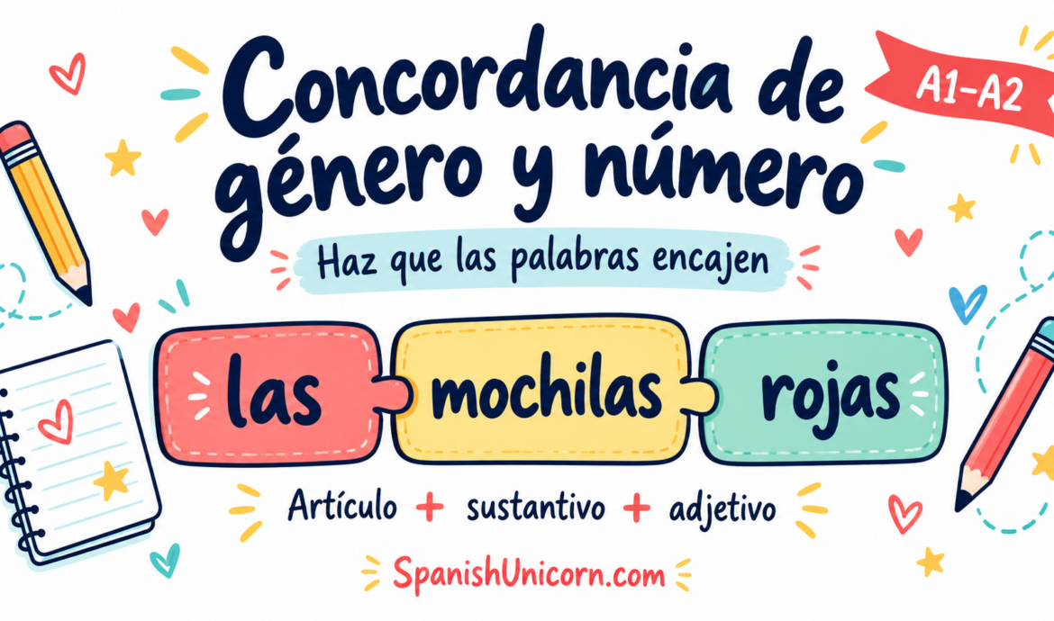 el o la - concordancia de género y números