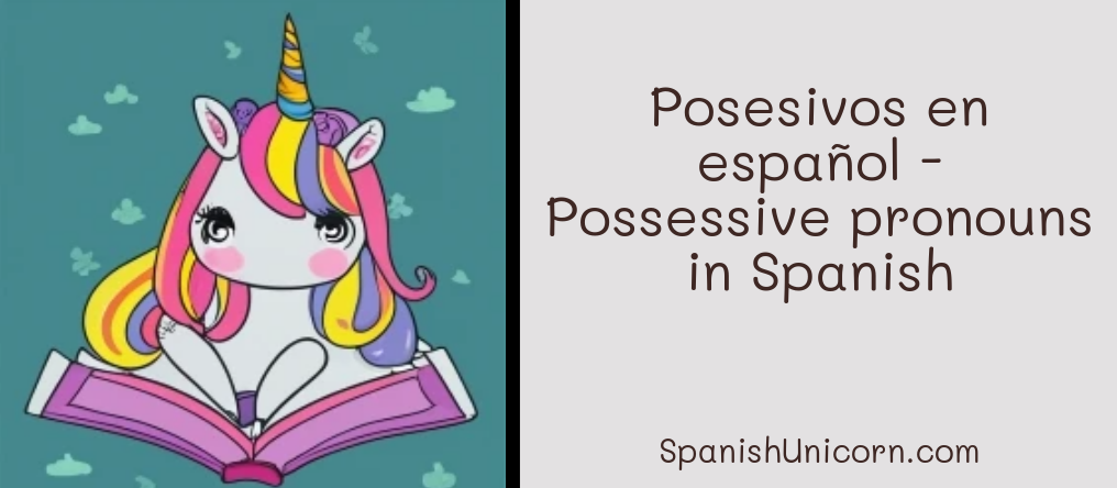 posesivos en español