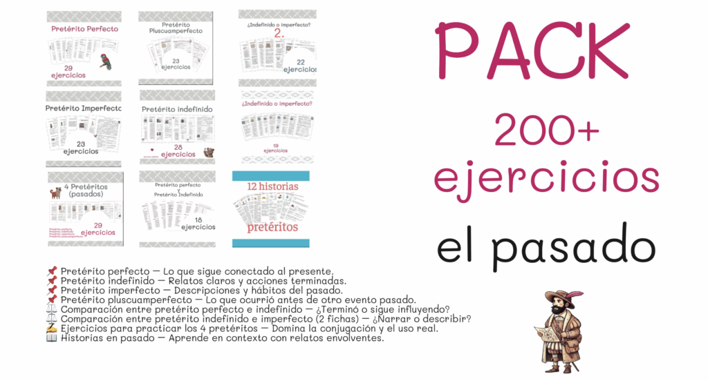 ejercicios para practicar los pasados - español