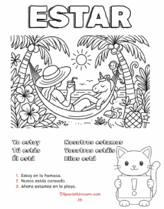 Estar coloring book