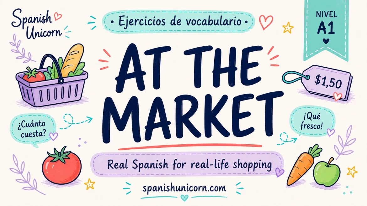 At the market Spanish expressions